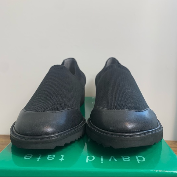 David Tate | Black Social Leather Loafer  New in Box.  Size 11 - Picture 7 of 10